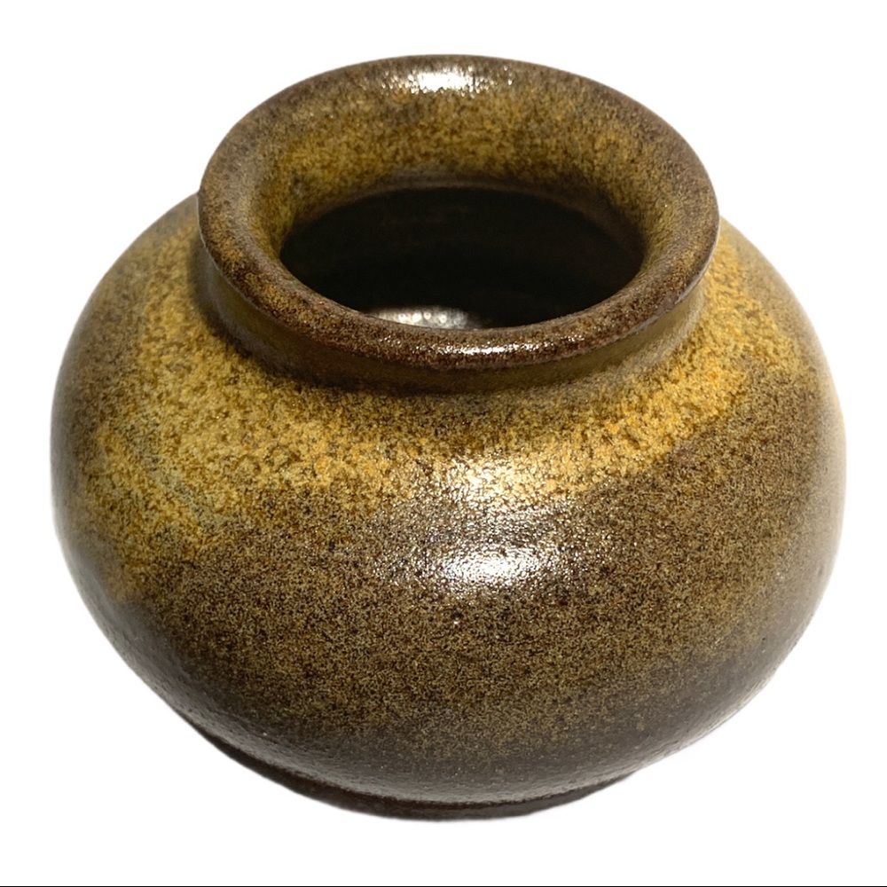 Midcentury Modern Style Hand Crafted Heavy Bud Vase